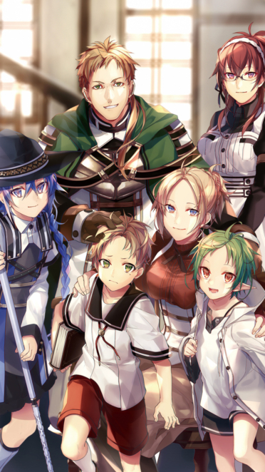 無職転生 リーリャ グレイラット シルフィエット パウロ グレイラット ルーデウス グレイラット ロキシー ミグルディア ゼニス グレイラット Iphonese 750 1334 壁紙 Wallpaperboys Com