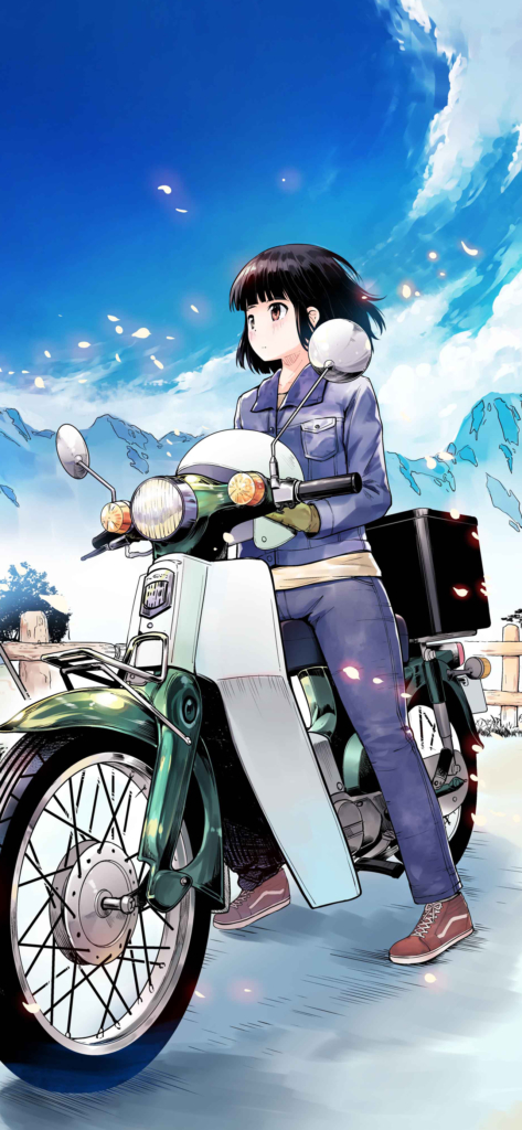 スーパーカブ 小熊 Iphone12 Pro Max 1284x 27 壁紙 Wallpaperboys Com