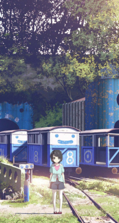 凪のあすから 潮留美海 Iphone5 744 1392 壁紙 Wallpaperboys Com