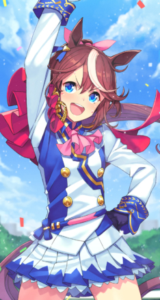 ウマ娘 プリティーダービー トウカイテイオー シンボリルドルフ Iphonese 750 1334 壁紙 Wallpaperboys Com